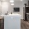 Open concept kitchen with a eat-in bar