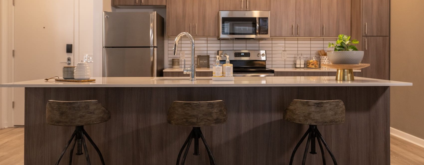 kansas city apartments luxury kitchen